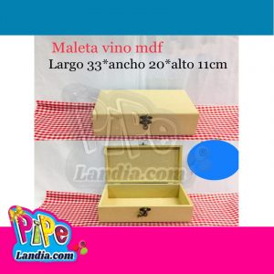 MALETA VINO MDF